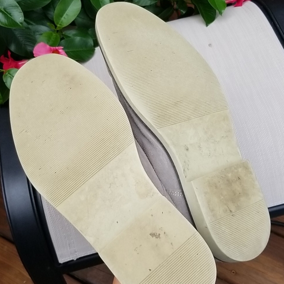 Mens Sz 11 Banana Republic Oxfords Grey Suede - Picture 5 of 6